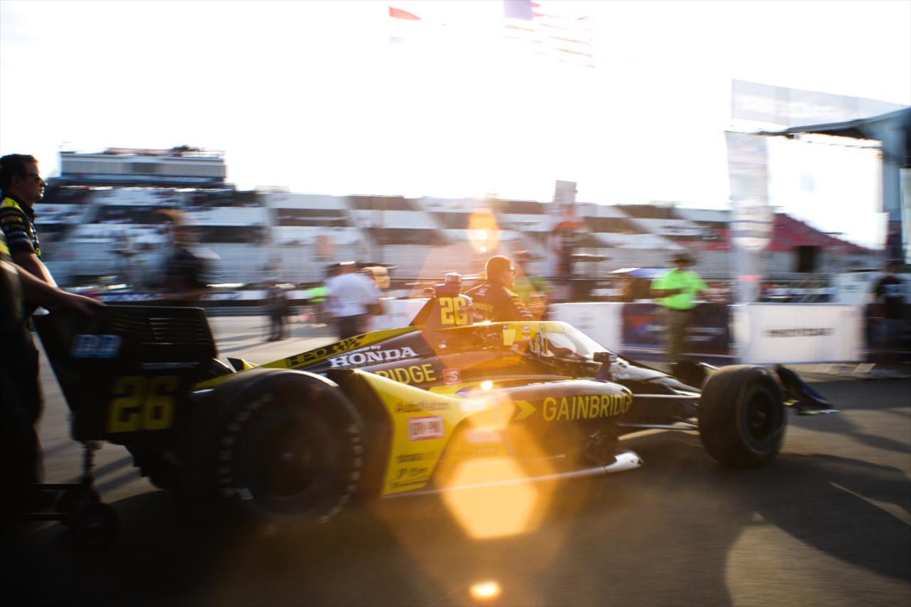 Colton Herta - Bommarito Automotive Group 500 - By: Chris Owens -- Photo by: Chris Owens